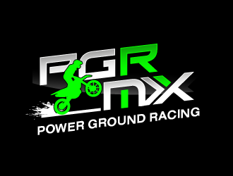 PGR MX (Power Ground Racing) logo design by prodesign