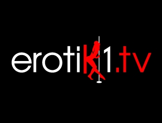 erotik1.tv logo design by nexgen
