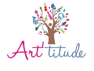 Art'titude logo design by shravya