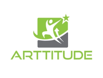 Art'titude logo design by emyjeckson