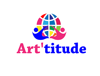 Art'titude logo design by geomateo