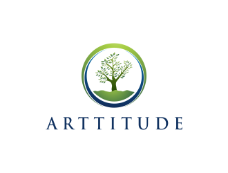 Art'titude logo design by Orino