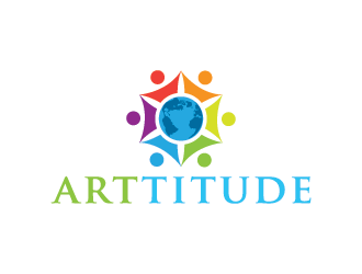 Art'titude logo design by mhala