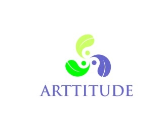 Art'titude logo design by berkahnenen