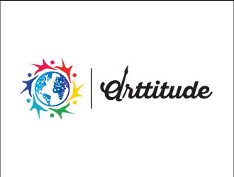 Art'titude logo design by sidiq384