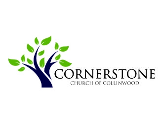  Cornerstone Church of Collinwood logo design by jetzu