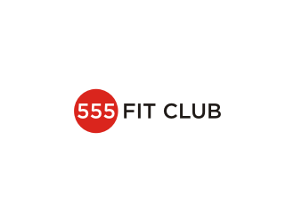 555 FIT CLUB logo design by R-art