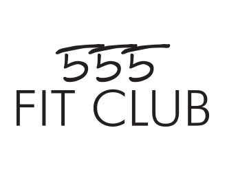 555 FIT CLUB logo design by emyjeckson