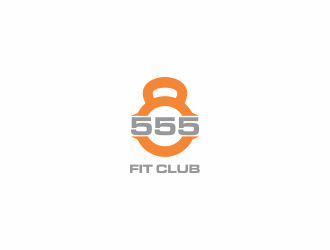 555 FIT CLUB logo design by eagerly