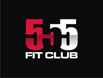 555 FIT CLUB logo design by agil