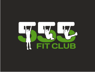 555 FIT CLUB logo design by dhe27
