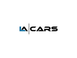 LA Cars logo design by rief