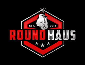 RoundHaus logo design by Benok
