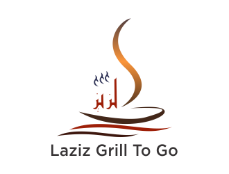 Laziz Grill To Go logo design by Aster