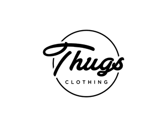 Thugs Clothing logo design by logolady