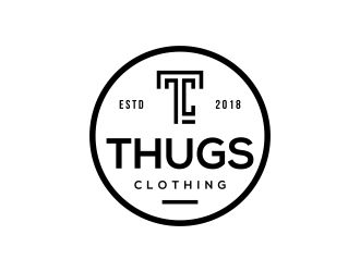 Thugs Clothing logo design by arenug