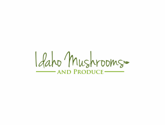 Idaho Mushrooms and Produce logo design by eagerly