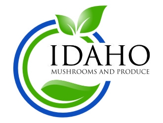 Idaho Mushrooms and Produce logo design by jetzu