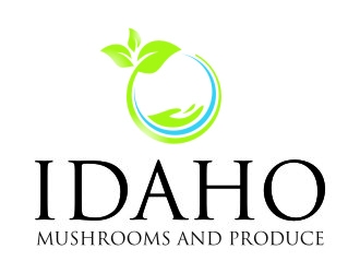 Idaho Mushrooms and Produce logo design by jetzu