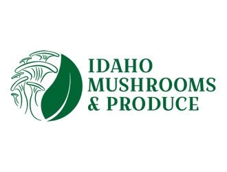 Idaho Mushrooms and Produce logo design by Coolwanz