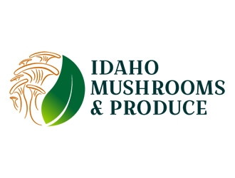 Idaho Mushrooms and Produce logo design by Coolwanz