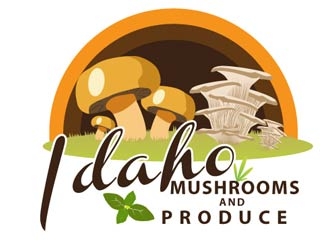 Idaho Mushrooms and Produce logo design by shere