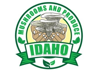 Idaho Mushrooms and Produce logo design by shere