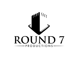 Round 7 Productions logo design by Republik