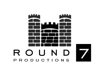 Round 7 Productions logo design by shravya