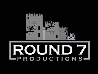 Round 7 Productions logo design by shere