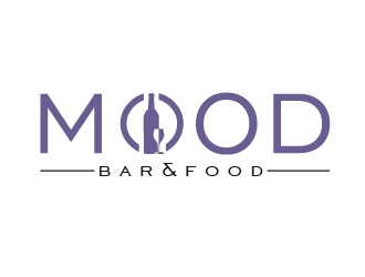 Mood Bar&food logo design by shravya