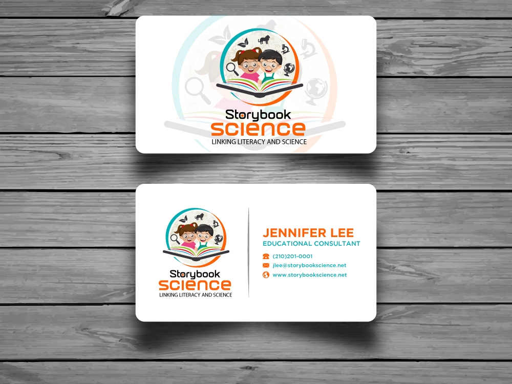 Storybook Science logo design by labo