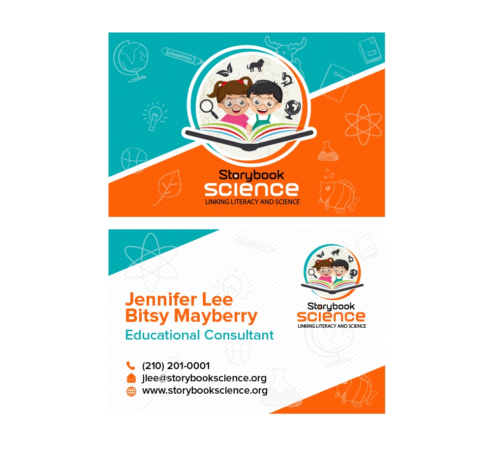 Storybook Science logo design by litera