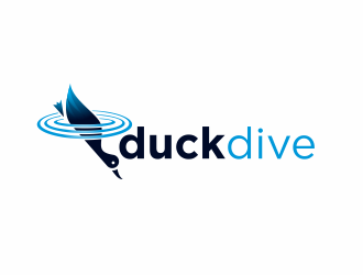 duckdive logo design by agus
