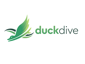 duckdive logo design by suraj_greenweb