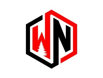 WN Wood/Metal logo design by MarkindDesign
