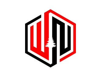 WN Wood/Metal logo design by MarkindDesign
