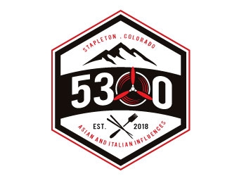 5300 logo design by REDCROW