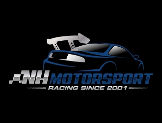NH Motorsport logo design by jaize
