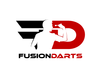 Fusion Darts logo design by torresace