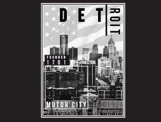 Detroit logo design by quanghoangvn92