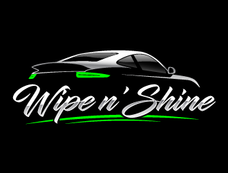 Wipe n Shine logo design by PRN123