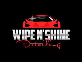 Wipe n Shine logo design by kunejo