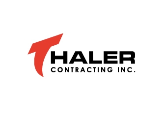 Thaler Contracting inc.  logo design by Marianne