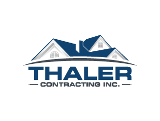 Thaler Contracting inc.  logo design by Art_Chaza