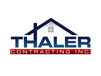 Thaler Contracting inc.  logo design by kunejo