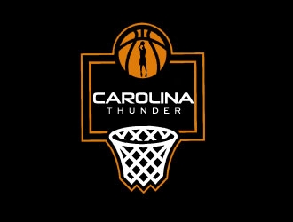 Carolina Thunder logo design by nehel