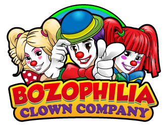 BOZOPHILIA CLOWN COMPANY logo design by reight
