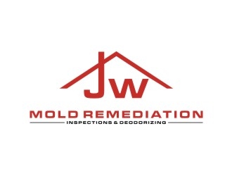 J.W. Mold Remediation, Inspections & Deodorizing logo design by Franky.