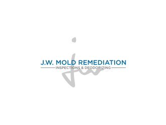J.W. Mold Remediation, Inspections & Deodorizing logo design by rief